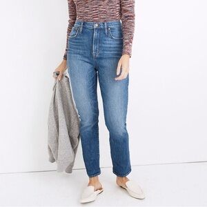 Madewell The High-Rise Slim Boyjean Size 26